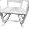 Children's rocking white chair- Indoor or Outdoor -Suitable for kids-Durable