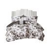 Floral Print Comforter Set