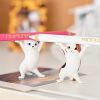 5pcs Cat Ornaments; Funny Cat Pen Holder; Toy; Gift; Home Decorations