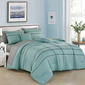 Eris 9 Pieces Comforter Set (size: calking)