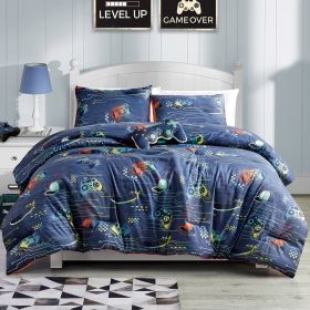 Game Boy 4PC COMFORTER SET (size: FULL/QUEEN)