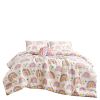 Rainbow Hearts 4PC COMFORTER SET