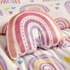 Rainbow Hearts 4PC COMFORTER SET