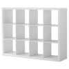 12 Cubby Mobile Tray Storage Cabinet, 3x4, Classroom Furniture