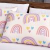 Rainbow Hearts 4PC COMFORTER SET