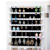 LED Lights Jewelry Storage Mirror Cabinet